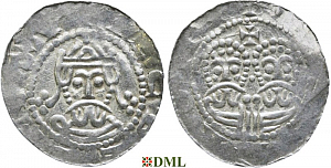 Денарий, Германия, Нижняя Лотарингия, Egbert II (1068-1090), м.д. Stavoren, Ilisch 2000, 22.1