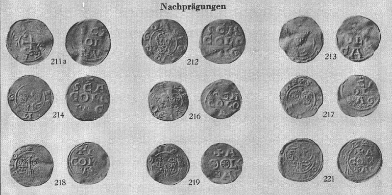 Денарий, Германия, Нижняя Лотарингия, Heinrich III (1039-1056), м.д. Remagen, Dbg. ?