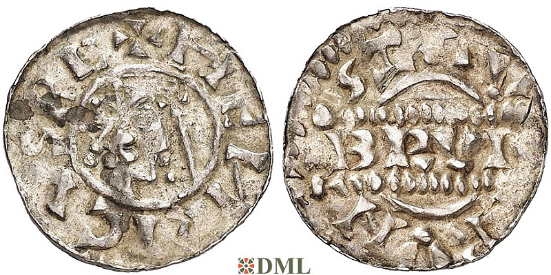 Денарий, Германия, Нижняя Лотарингия, Bruno III (1050-1057), м.д. Stavoren, Ilisch 2000, 21.11