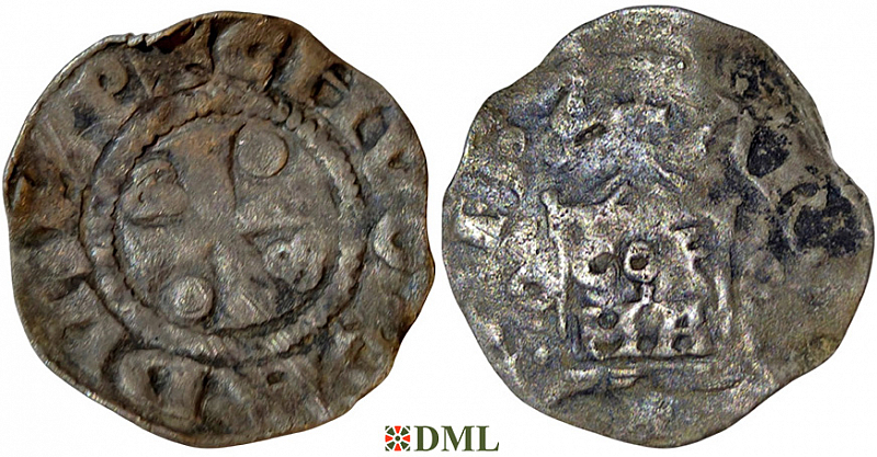 Денарий, Германия, Нижняя Лотарингия, Konrad II (1027-1039), Hermann II (1036-1056), м.д. Koln, Dbg. 385