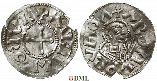 Денарий, Чехия, Богемия, Jaromir (1003-1034), м.д. Prague, Šmerda 1996, 112