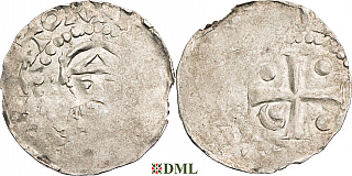 Денарий, Германия, Франкония, Heinrich III (1046-1056), м.д. Worms, Dbg. 847