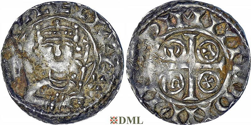 Денарий, Англия, William I (1066-1087), м.д. Winchester