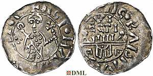 Денарий, Германия, Нижняя Лотарингия, Wilhelm de Ponte (1054-1076), м.д. Utrecht, Ilisch 2000, 10.5