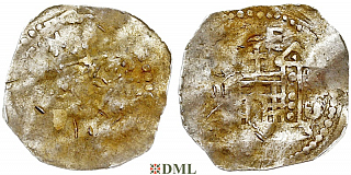 Денарий, Германия, Верхняя Лотарингия, Heinrich II (1002-1024), м.д. Trier, Dbg. 462