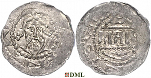 Денарий, Германия, Франкония, Heinrich III (1039-1056), Bardo (1031-1051), м.д. Mainz, Dbg. 805