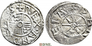 Денарий, Венгрия, Andrew I (1046-1060) (Подделка)