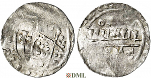 Денарий, Германия, Нижняя Лотарингия, B. Wilhelm (1054-1076), м.д. Utrecht (Imitation)