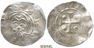 Денарий, Германия, Нижняя Лотарингия, B. Bernold (1046-1054), м.д. Deventer