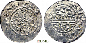Денарий, Германия, Нижняя Лотарингия, Wilhelm de Ponte (1054-1076), м.д. Utrecht, Ilisch 2000, 10.10