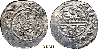 Денарий, Германия, Нижняя Лотарингия, Wilhelm de Ponte (1054-1076), м.д. Utrecht, Ilisch 2000, 10.10