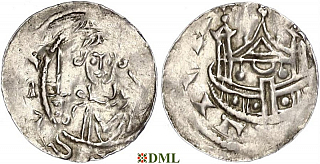 Денарий, Германия, Саксония, Hartwig (1079-1102), м.д. Gittelde, Dbg. 688