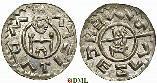 Денарий, Чехия, Богемия, Vratislav II (1061-1092), Šmerda 1996, 162
