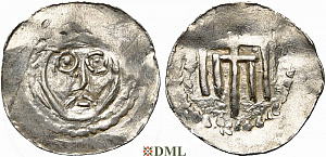 Денарий, Германия, Нижняя Лотарингия, Bernhard II (1011-1059), м.д. Jever, Dbg. 591