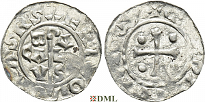 Денарий, Германия, Нижняя Лотарингия, B. Bernold (1040-1054), м.д. Groningen, Ilisch 2000 18.3