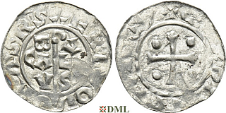 Денарий, Германия, Нижняя Лотарингия, B. Bernold (1040-1054), м.д. Groningen, Ilisch 2000 18.3
