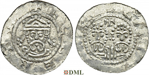 Денарий, Германия, Нижняя Лотарингия, Gf. Egbert II (1068-1090), м.д. Emnighem