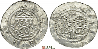 Денарий, Германия, Нижняя Лотарингия, Gf. Egbert II (1068-1090), м.д. Emnighem