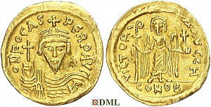 Солид, Византия, Focas (602-610), м.д. Constantinople