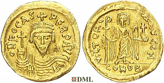Солид, Византия, Focas (602-610), м.д. Constantinople