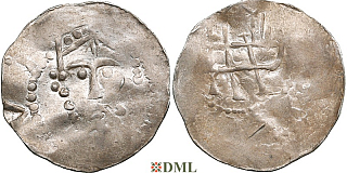 Денарий, Германия, Франкония, Kg. Heinrich III (1039-1046), м.д. Speyer, Dbg. 830