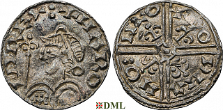 Денарий, Англия, Harold I (1035-1040), м.д. Hertford, монетарий Godman, North 803