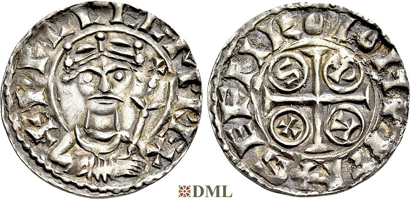 Денарий, Англия, William I (1066-1087), м.д. Wilton
