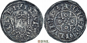 Денарий, Англия, Henry I (1100-1135), м.д. London, монетарий, North 860