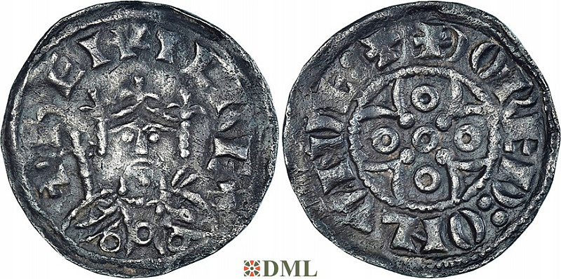 Денарий, Англия, Henry I (1100-1135), м.д. London, монетарий, North 860