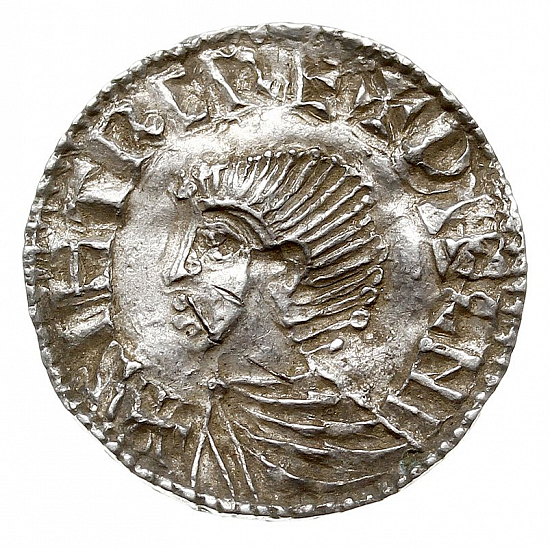 Денарий, Ирландия, Sihtric III Anlafsson (995-1036), м.д. Dublin, монетарий 
