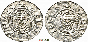 Денарий, Германия, Нижняя Лотарингия, B. Wilhelm (1054-1076), м.д. Groningen, Ilisch 2000 18.14