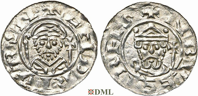 Денарий, Германия, Нижняя Лотарингия, B. Wilhelm (1054-1076), м.д. Groningen, Ilisch 2000 18.14