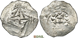 Денарий, Германия, Нижняя Лотарингия, Balduin V (1036-1067), м.д. Arras, Ilisch 2014, 6.13