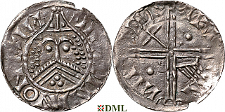 Денарий, Ирландия, Phase IV (1055-1065), м.д. Dublin
