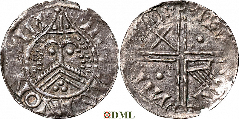 Денарий, Ирландия, Phase IV (1055-1065), м.д. Dublin