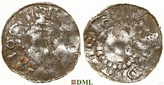 Денарий, Германия, Саксония, Anonymous bishop, Тип II
