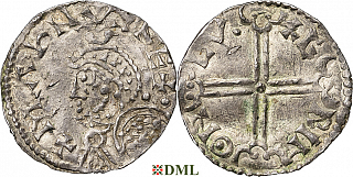 Денарий, Дания, Magnus I (1042-1047), м.д. Lund, Hbg. 1