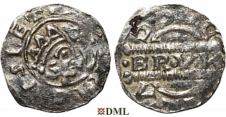 Денарий, Германия, Нижняя Лотарингия, Bruno III (1050-1057), м.д. Dokkum, Ilisch 2000, 21.19