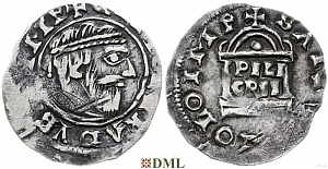 Денарий, Германия, Нижняя Лотарингия, Konrad II (1027-1039), Pilgrim (1027-1036), м.д. Koln, Dbg 380, (Подделка)