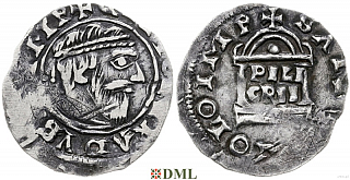 Денарий, Германия, Нижняя Лотарингия, Konrad II (1027-1039), Pilgrim (1027-1036), м.д. Koln, Dbg 380, (Подделка)