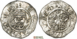 Денарий, Германия, Нижняя Лотарингия, Egbert II (1068-1090), м.д. Friesland (unknown mints), Ilisch 2000, 22.?
