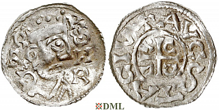 Денарий, Германия, Швабия, Konrad II (1024-1039), м.д. Augsburg