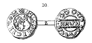 Денарий, Германия, Нижняя Лотарингия, Bruno III (1050-1057), м.д. Dokkum, Ilisch 2000, 21.19