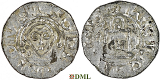 Денарий, Германия, Нижняя Лотарингия, Godfried (†1069), м.д. Merum, Ilisch 2000, 24.2