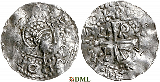 Денарий, Германия, Нижняя Лотарингия, Baldwin IV (988-1035), м.д. Saint-Omer, Ilisch 2014, 5.1