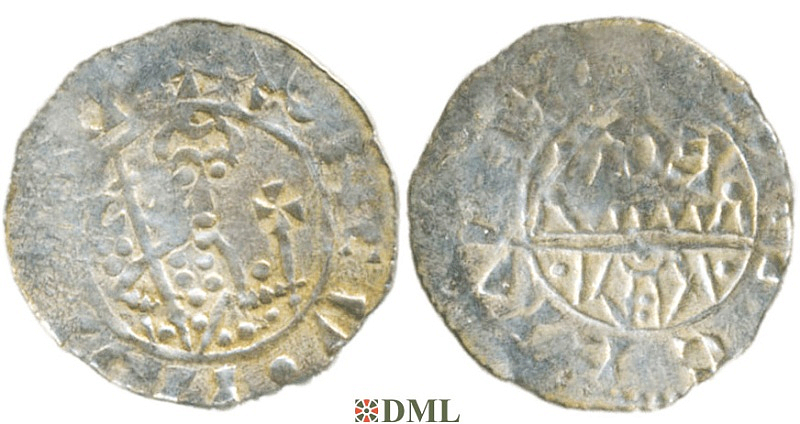 Денарий, Германия, Нижняя Лотарингия, Gf. Floris I (1049-1061), м.д. Leiden, Ilisch 2000 12.6