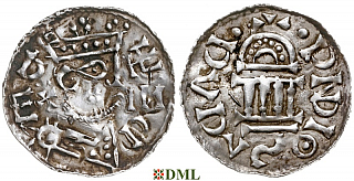Денарий, Германия, Бавария, Heinrich III (1039-1056), м.д. Regensburg, Hahn 1976, 44