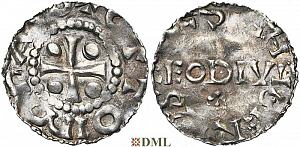 Денарий, Германия, Нижняя Лотарингия, Notker (972-1008), м.д. Luttich, Ilisch 2014, 33.5