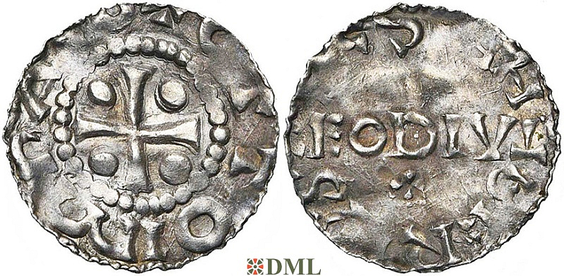 Денарий, Германия, Нижняя Лотарингия, Notker (972-1008), м.д. Luttich, Ilisch 2014, 33.5