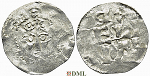 Денарий, Германия, Нижняя Лотарингия, Anonymous bishop, м.д. Tiel, Ilisch 2000,